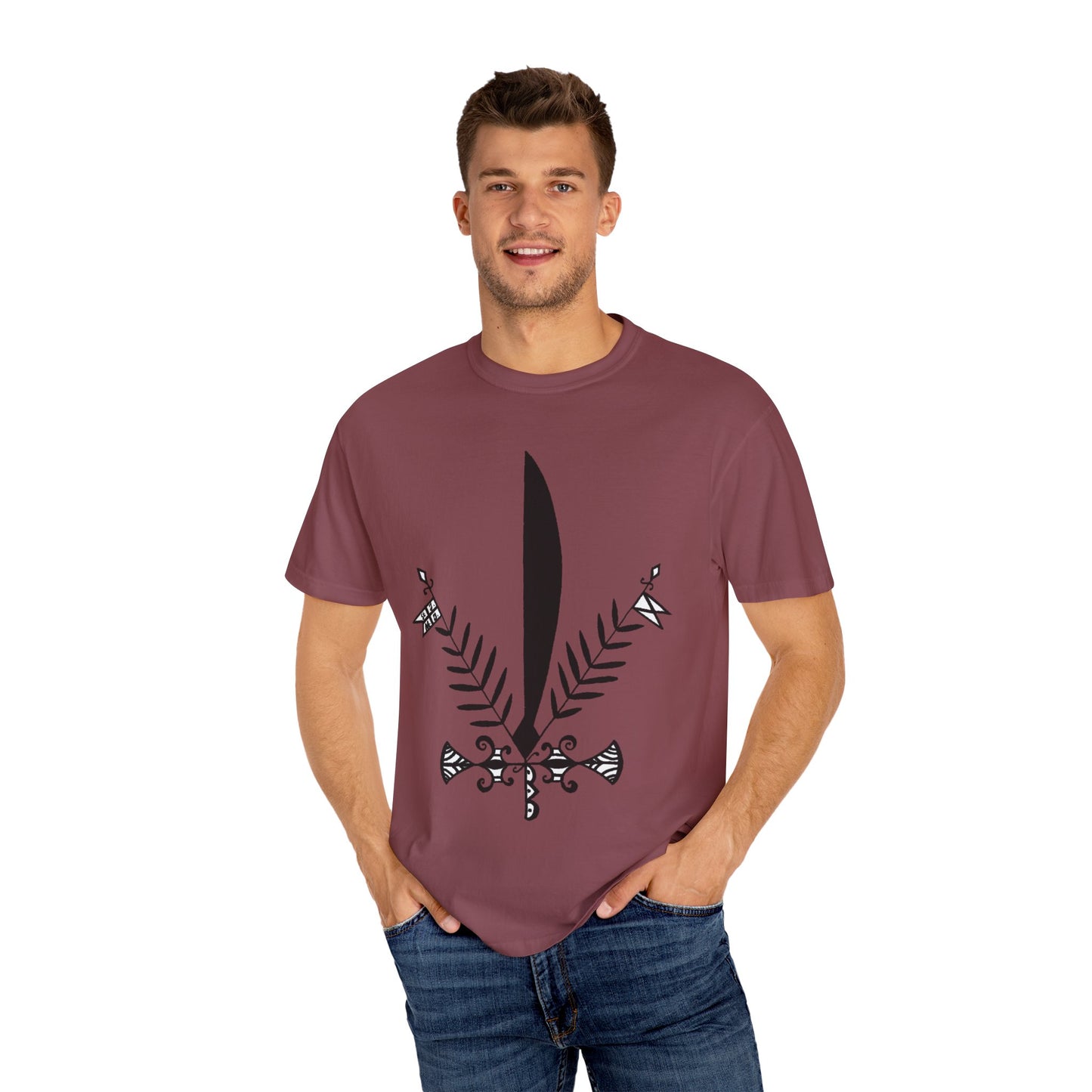 Unisex St Jak Maje Dyed T-shirt