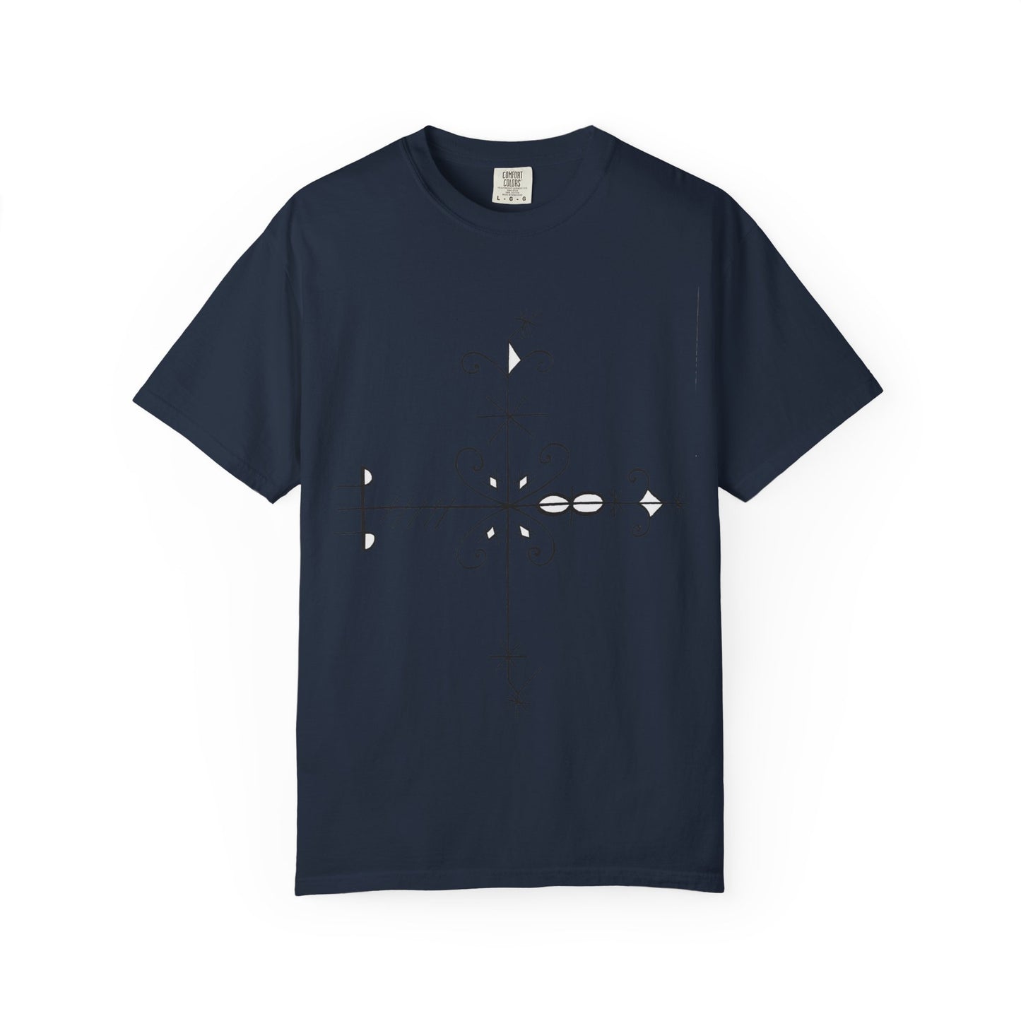 Unisex Kafou legba Dyed T-shirt