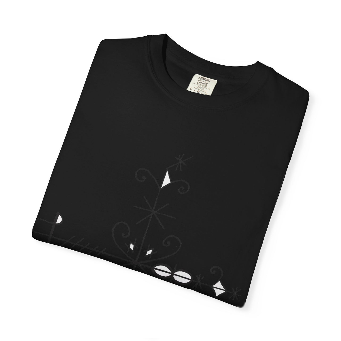 Unisex Kafou legba Dyed T-shirt