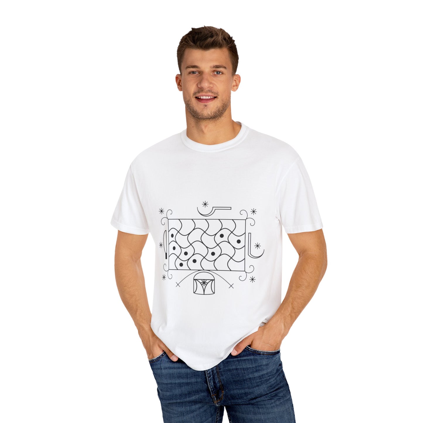 Unisex Azaka Dyed T-shirt