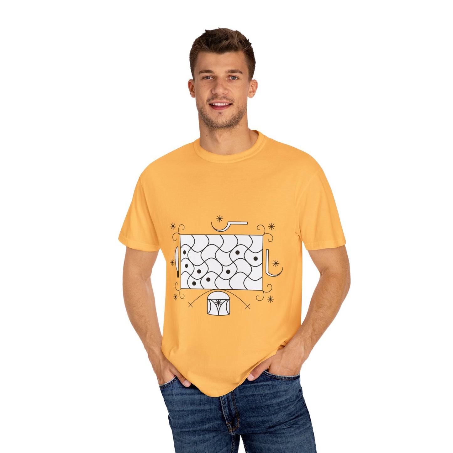 Unisex Azaka Dyed T-shirt