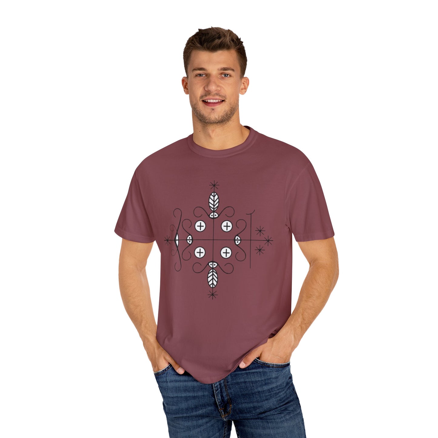Unisex Legba Dyed T-shirt