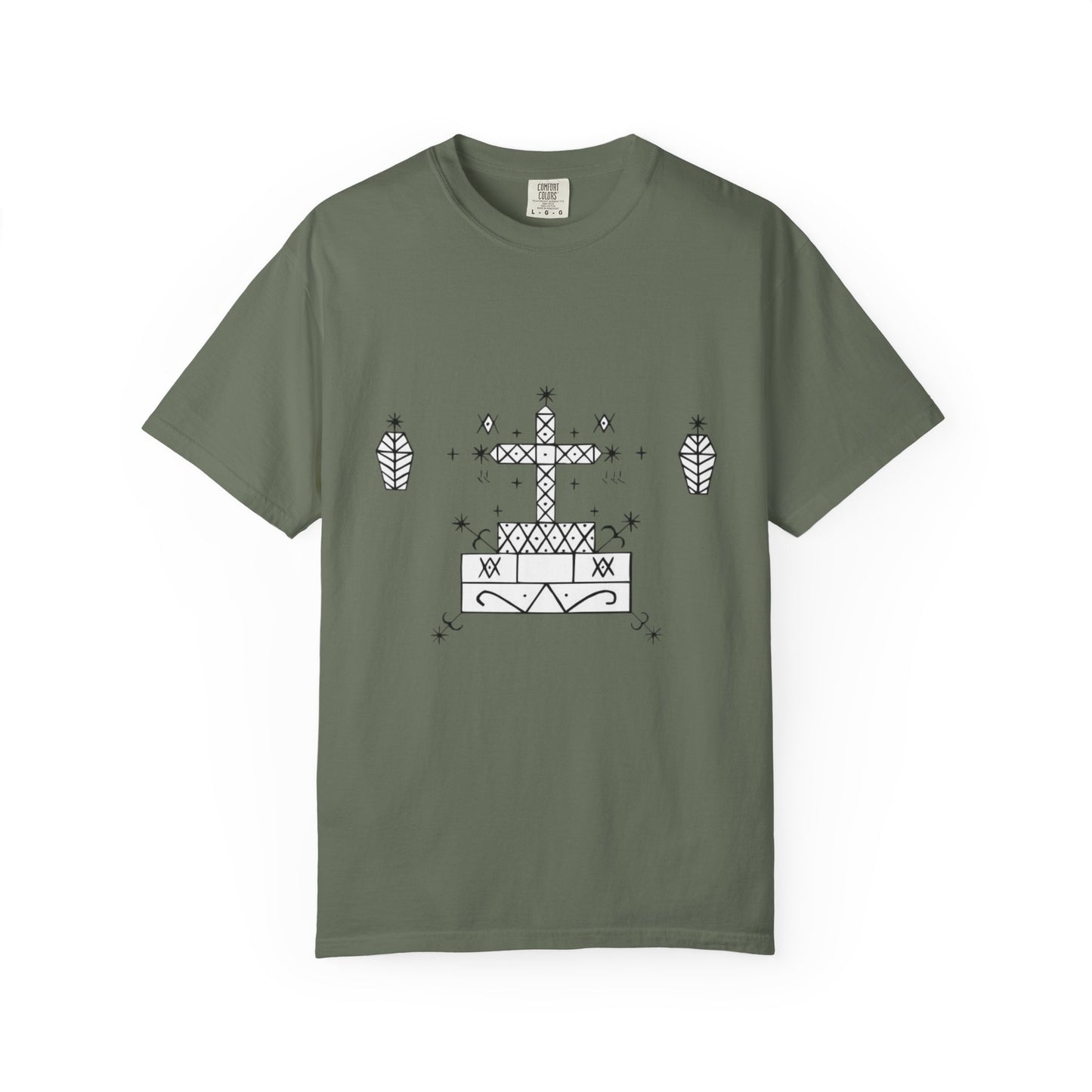 Unisex Baron Samedi Dyed T-shirt