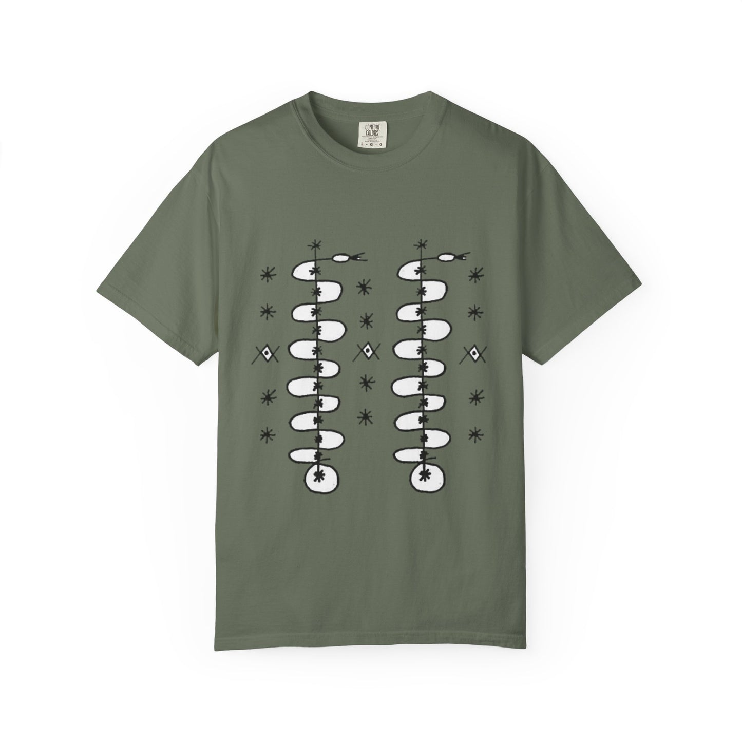 Unisex Damballah Dyed T-shirt