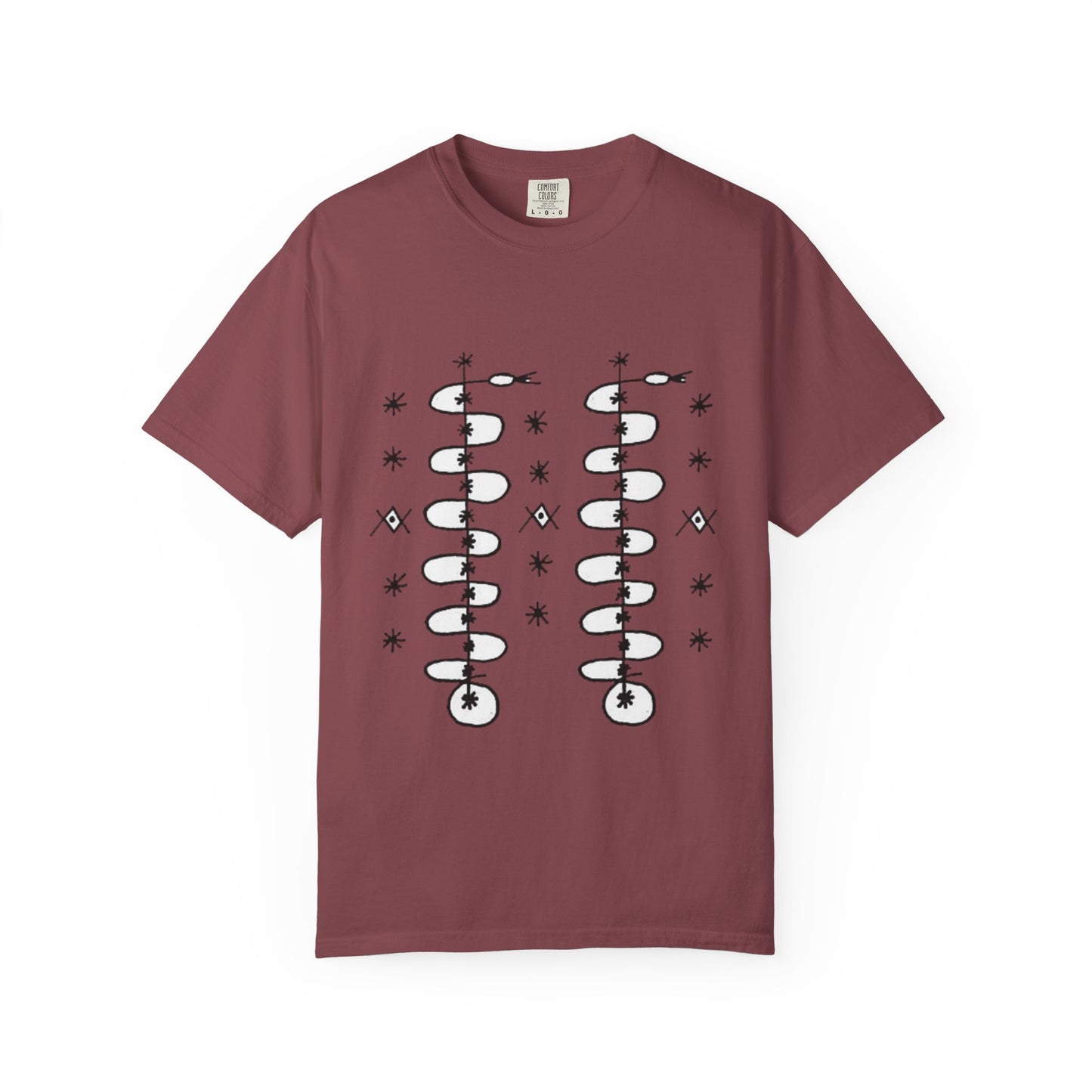 Unisex Damballah Dyed T-shirt