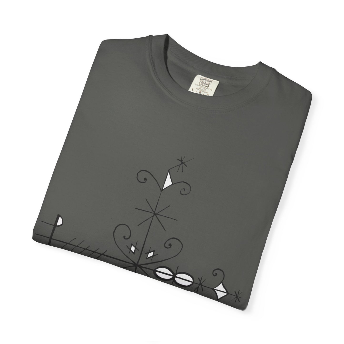 Unisex Kafou legba Dyed T-shirt