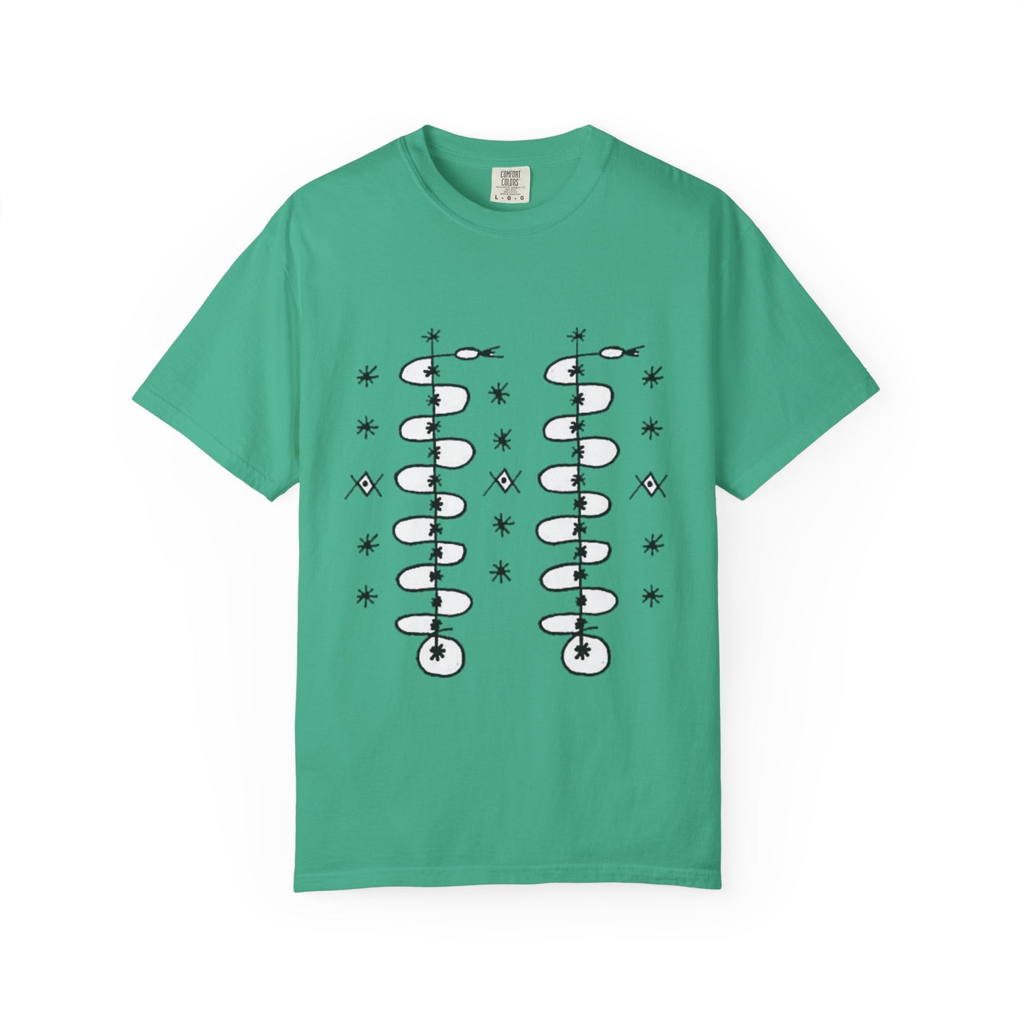 Unisex Damballah Dyed T-shirt