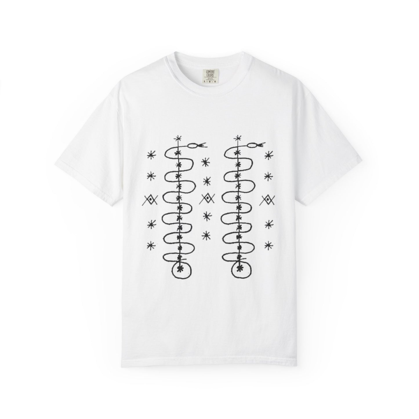 Unisex Damballah Dyed T-shirt