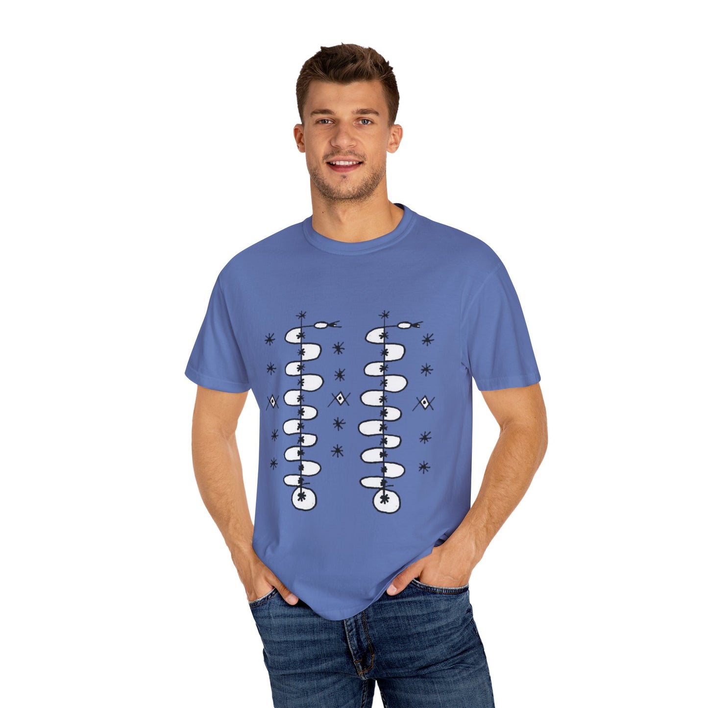 Unisex Damballah Dyed T-shirt