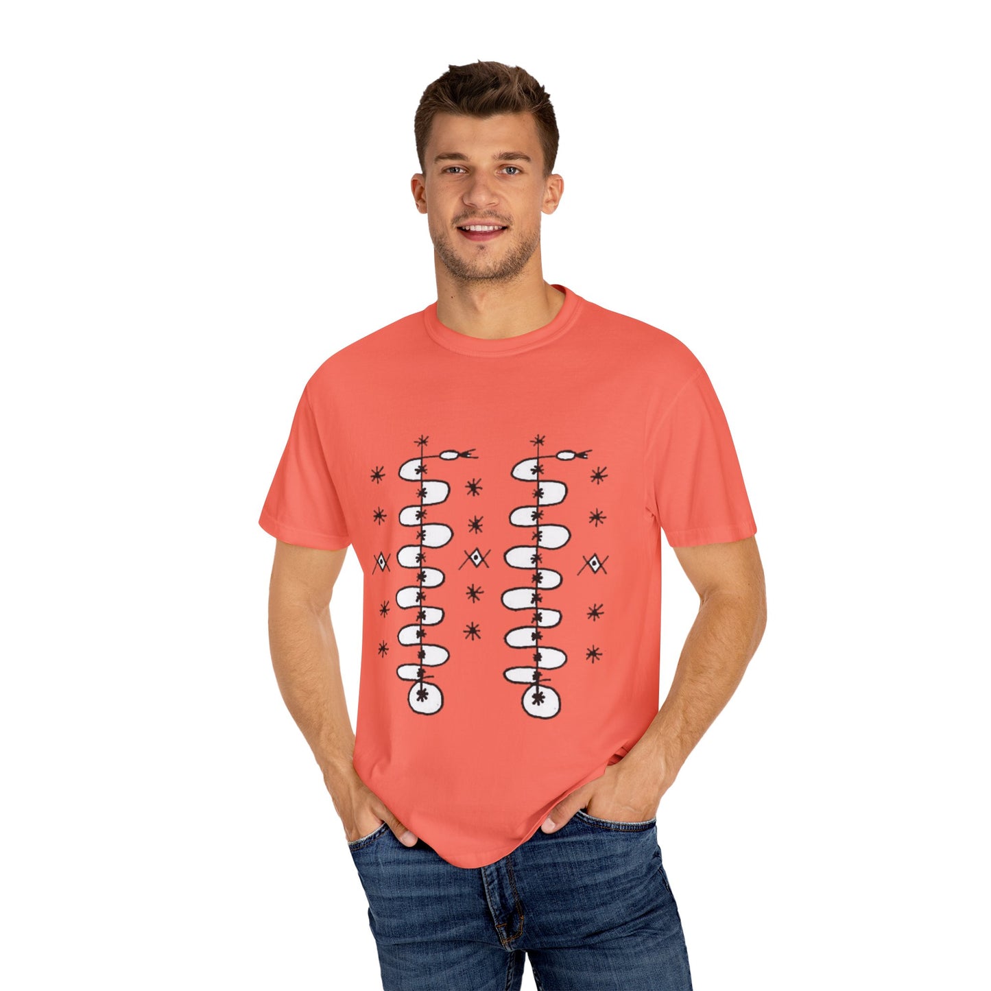 Unisex Damballah Dyed T-shirt