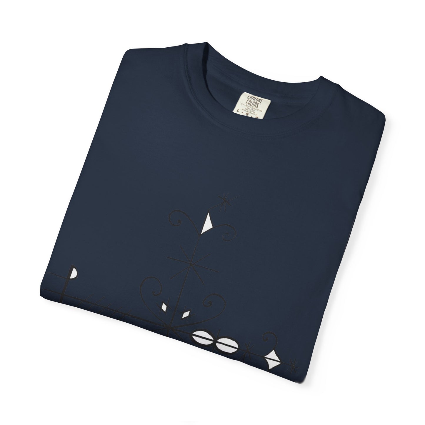 Unisex Kafou legba Dyed T-shirt