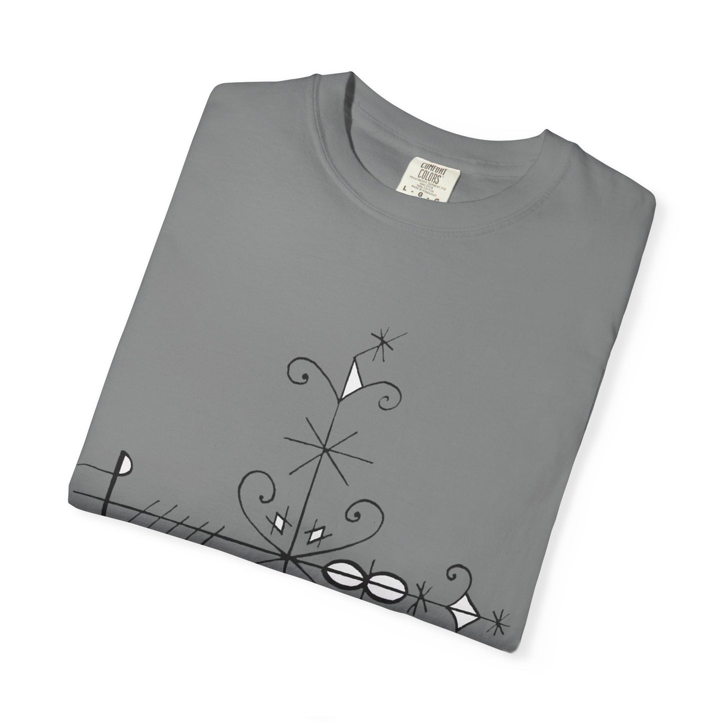 Unisex Kafou legba Dyed T-shirt