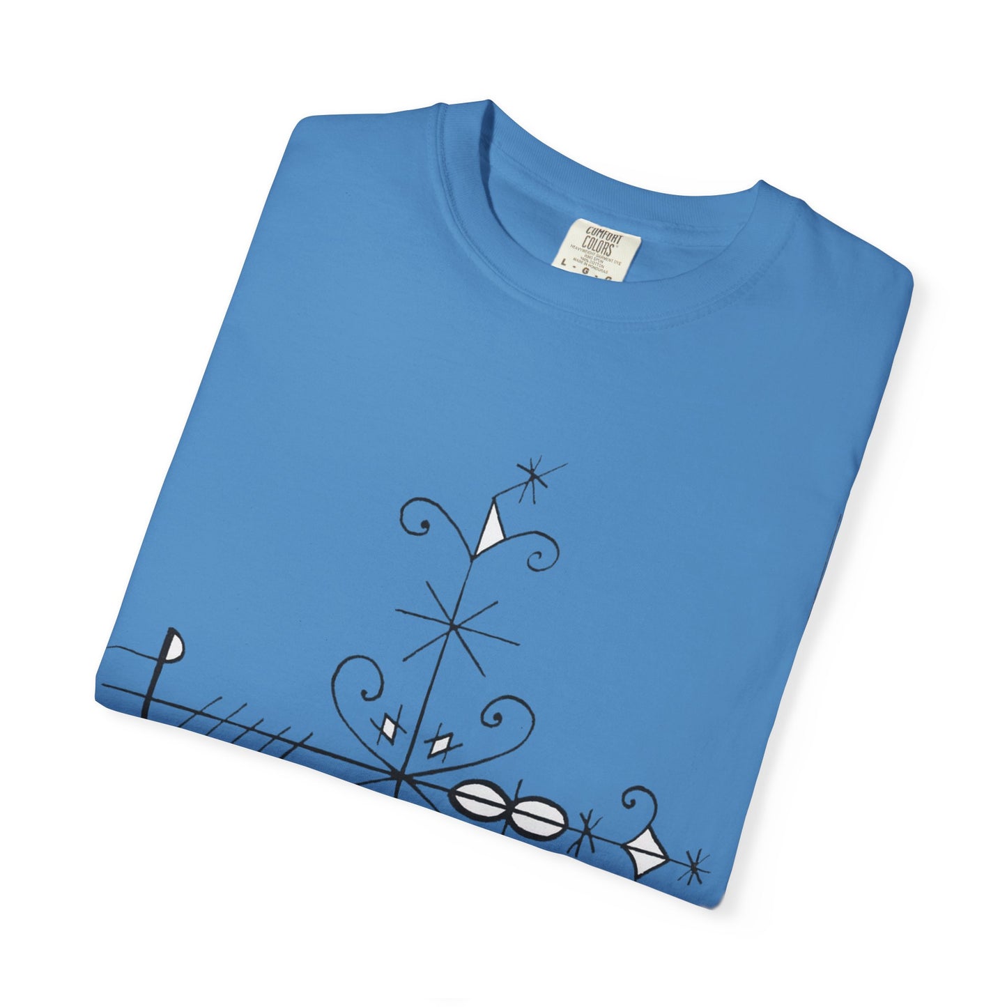 Unisex Kafou legba Dyed T-shirt