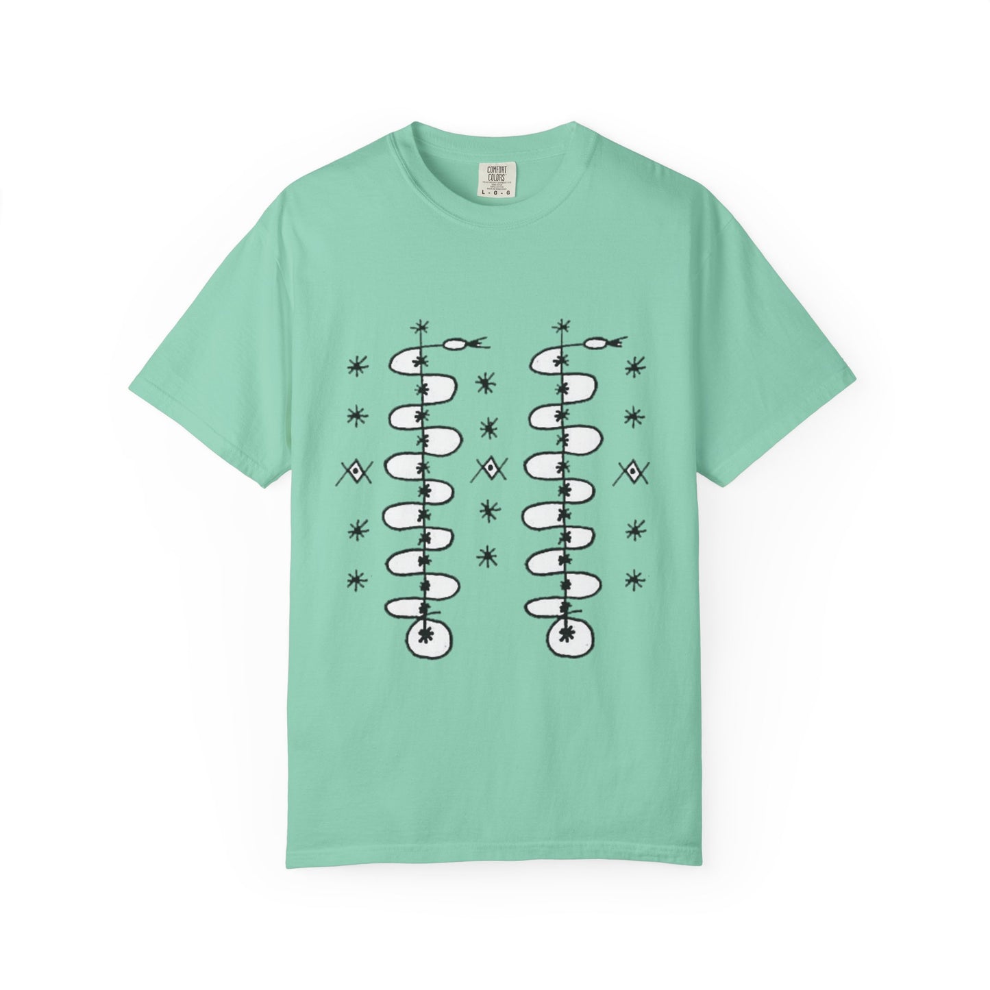 Unisex Damballah Dyed T-shirt