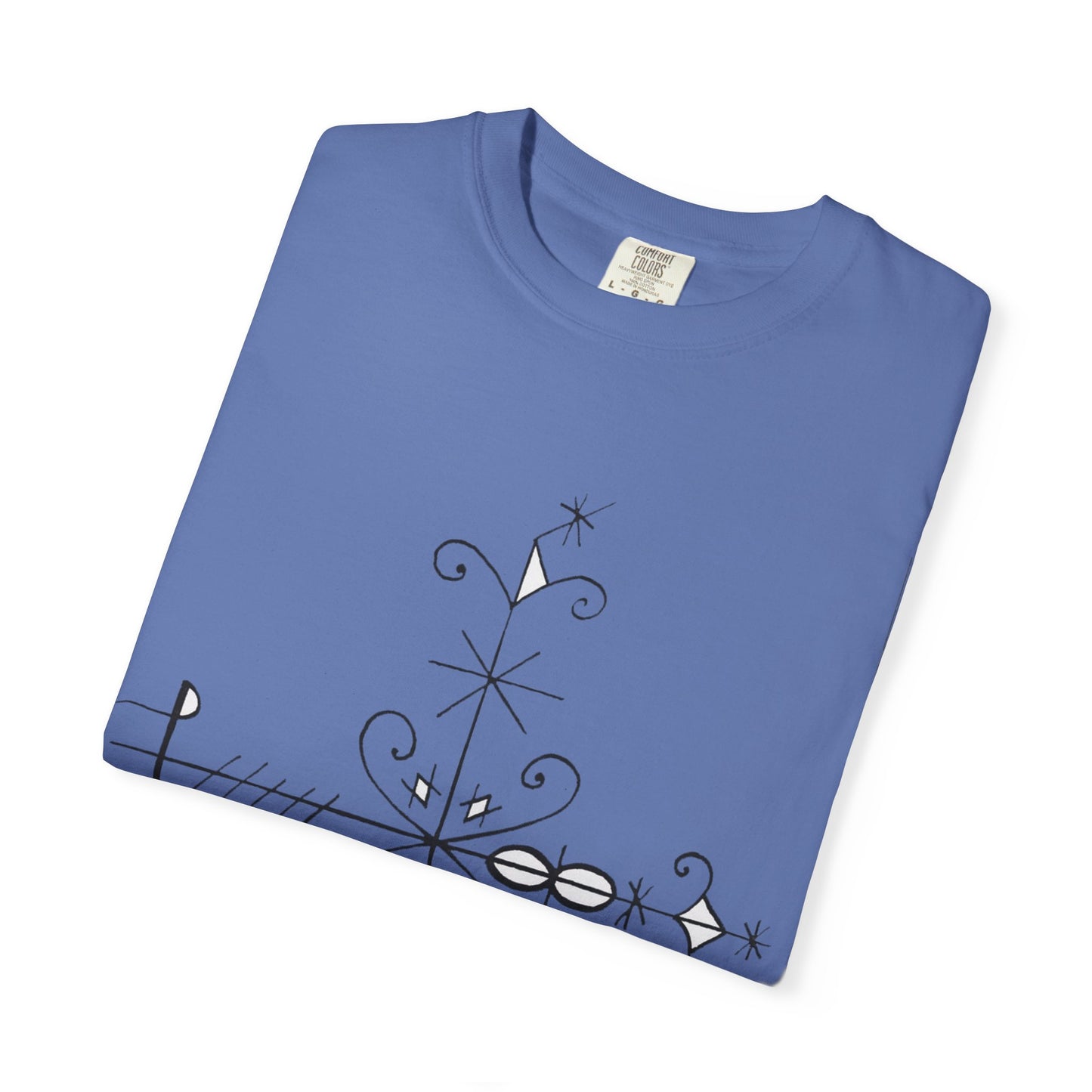 Unisex Kafou legba Dyed T-shirt