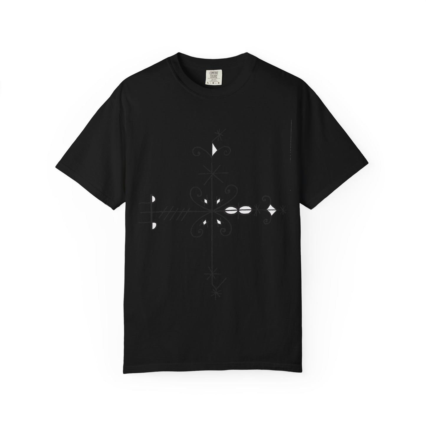 Unisex Kafou legba Dyed T-shirt