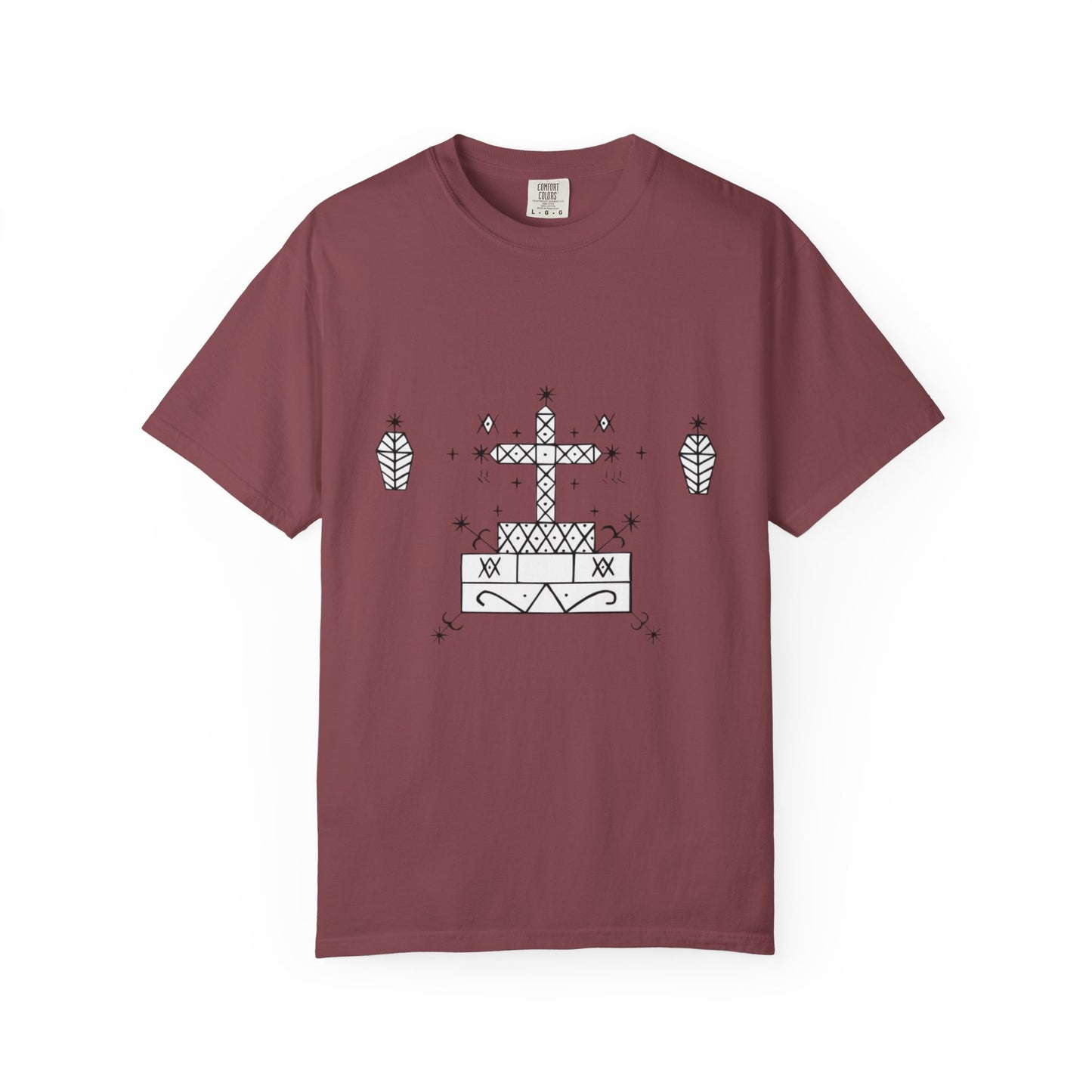 Unisex Baron Samedi Dyed T-shirt