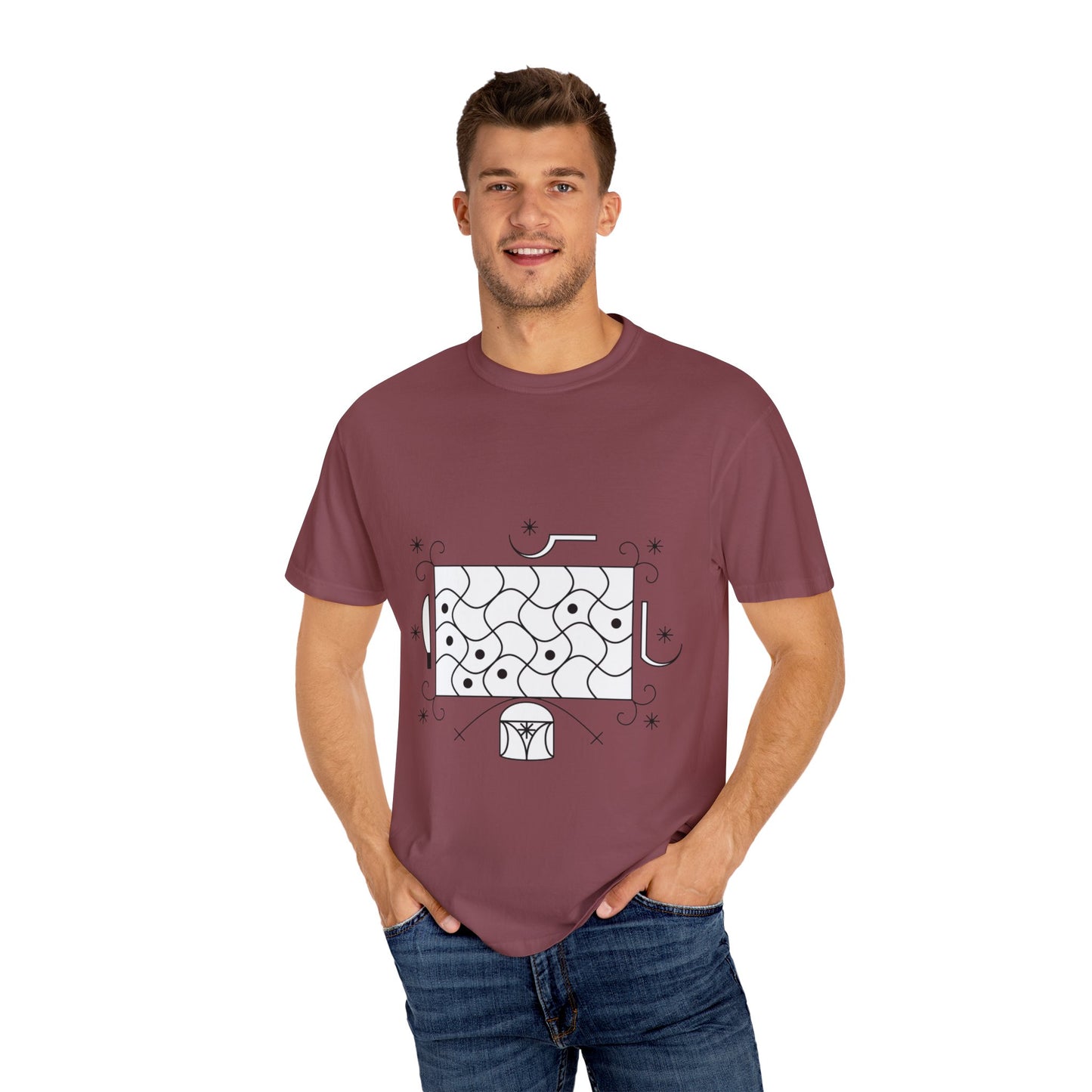 Unisex Azaka Dyed T-shirt