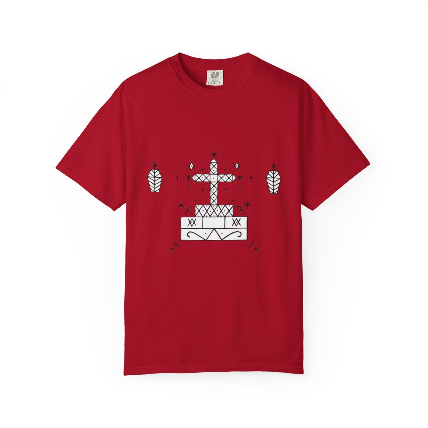 Unisex Baron Samedi Dyed T-shirt