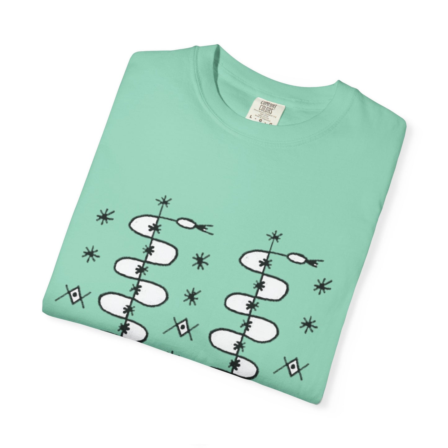 Unisex Damballah Dyed T-shirt