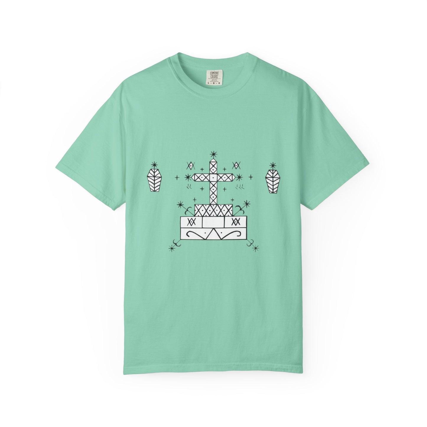 Unisex Baron Samedi Dyed T-shirt