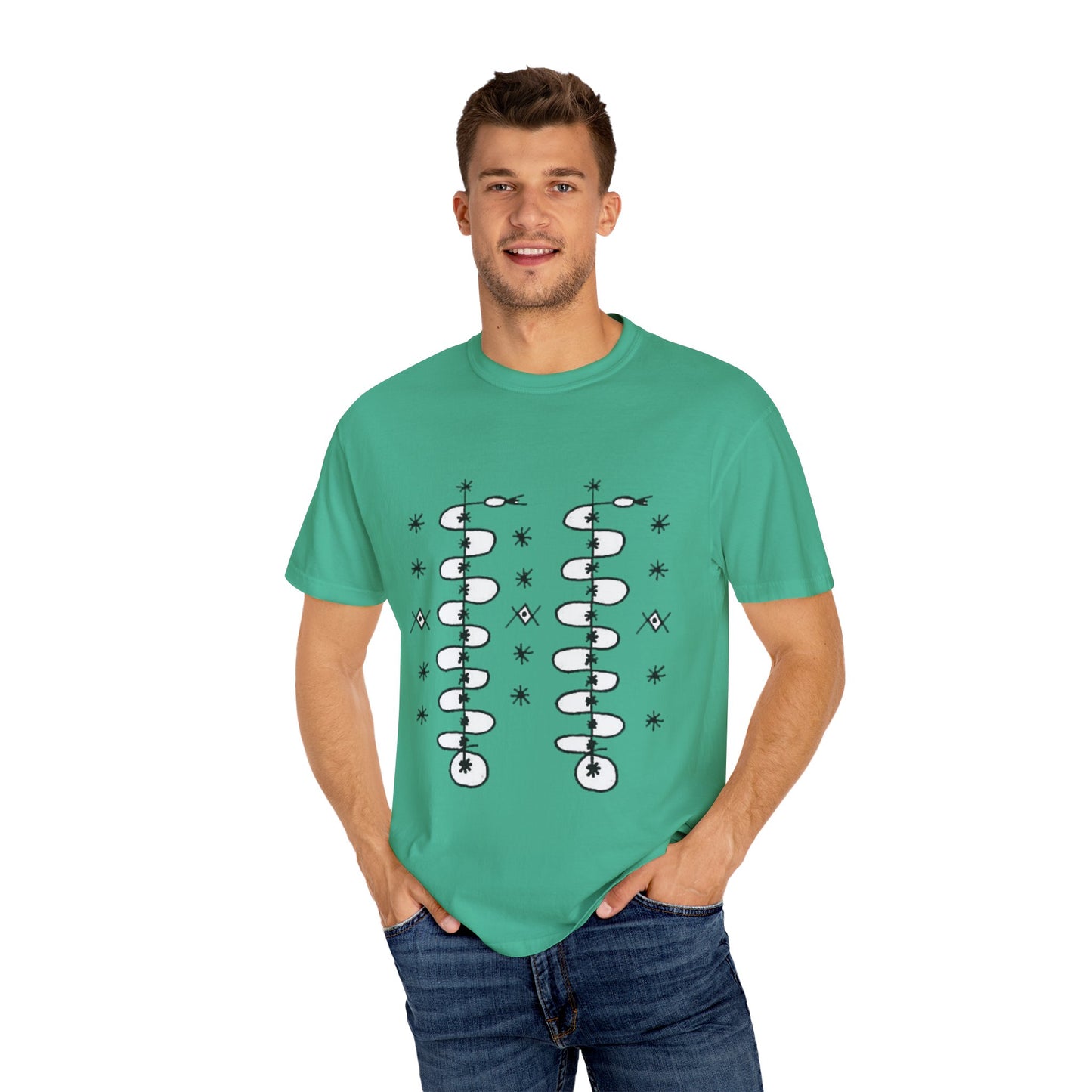 Unisex Damballah Dyed T-shirt